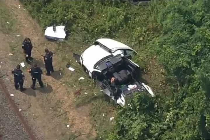 2 Injured After LIRR Train Collides With Car