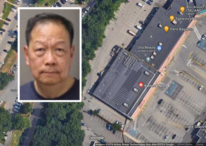 Scarsdale resident Kun Cheung, age 66, is accused of taking pictures under a victim's skirt with a cell phone at a Barnes &amp; Noble on North Central Avenue in Greenburgh.&nbsp;