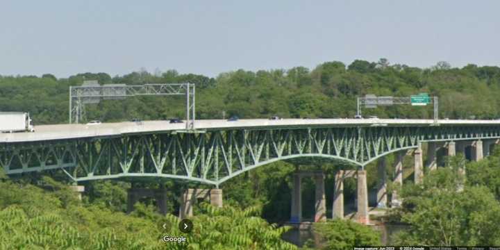 The Patroon Island Bridge (I-90) in Albany.