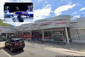 Car Jumps Curb, Hits CVS Location In New Rochelle