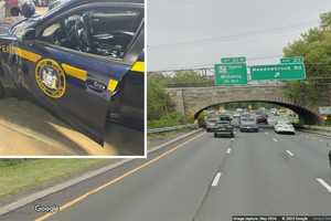 Driver Rams, Injures Trooper During Attempted Stop On Southern State Parkway In North Merrick