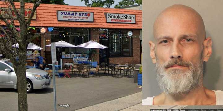 Anthony Miola, age 49, is accused of stealing thousands of dollars from Yummy Gyro in Williston Park on Monday, Sept. 2.&nbsp;
  
