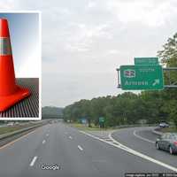 Lane Reduction To Slow Traffic On Busy Interstate In Northern Westchester: Here's Where