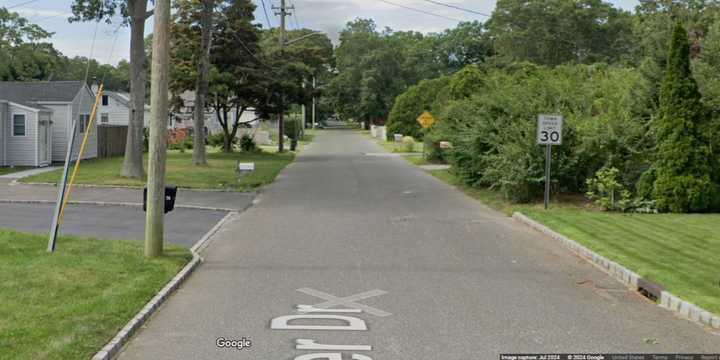 Alder Drive in Mastic Beach.