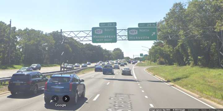 Southern State Parkway in&nbsp;North Massapequa.