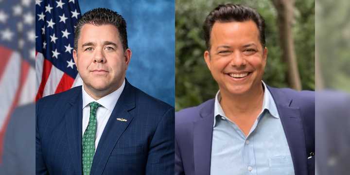 Rep. Nick LaLota (left) and John Avlon.