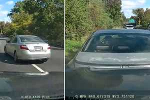 'What Is He Do–?' Dashcam Captures Attempted 'Insurance Fraud' Ramming Near Long Island