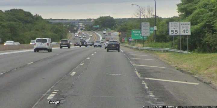 The Long Island Expressway in the Town of Oyster Bay.