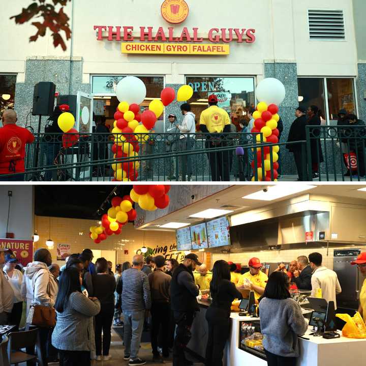 The Halal Guys is now open in New Rochelle.