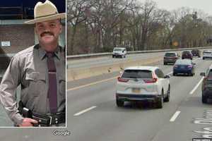 Trooper Shot Himself On Southern State Parkway Before Blaming 'Dark-Skinned Man,' Police Say