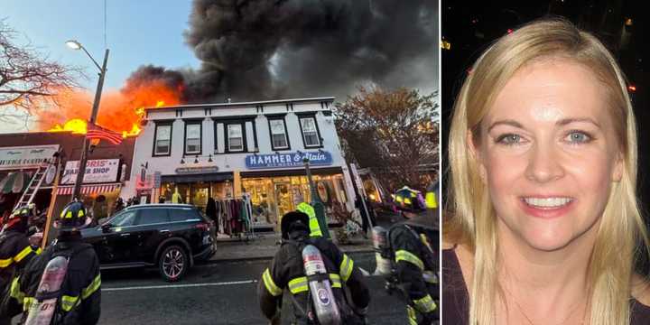 Melissa Joan Hart donated to a relief fund benefiting businesses impacted by a fire on Sayville's Main Street on Friday, Oct. 25.&nbsp;