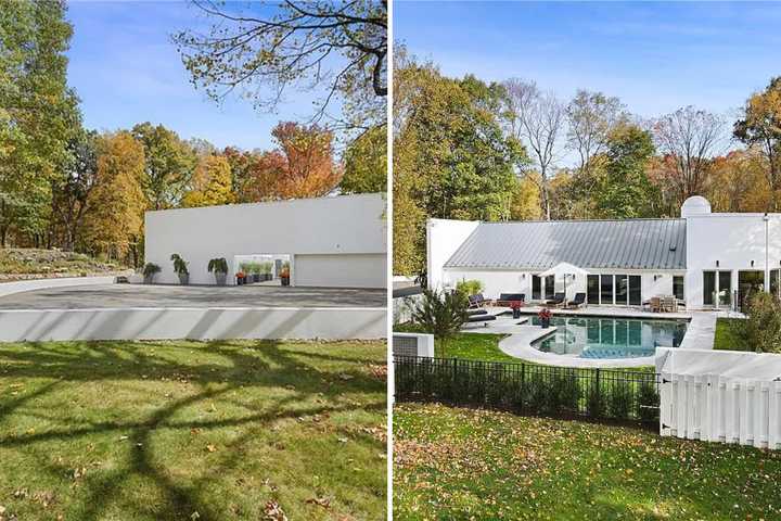 Modern, Futuristic Home Now Listed For $2.995M In Bedford