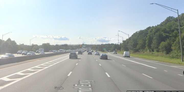 The Long Island Expressway in the Town of Oyster Bay.