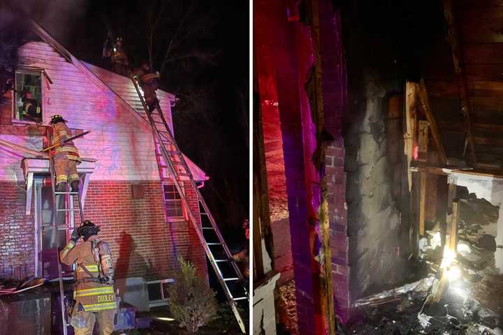 Blaze Leaves Residence Charred In Hudson Valley