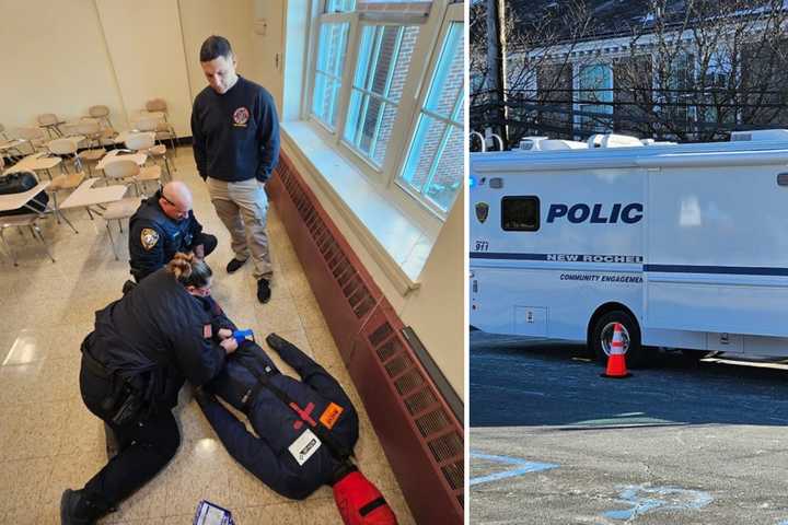 Only A Drill: 'Active Threat' Training Held At Iona University In New Rochelle