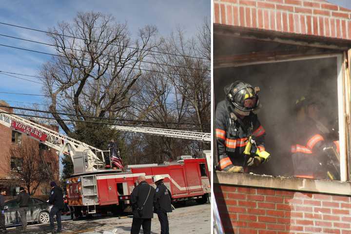 Person Rescued From 2-Alarm Blaze At Yonkers Apartment Building (UPDATE)