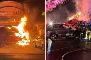 Video Shows Fiery Crash Into Restaurant On Long Island, Second Collision There In A Year