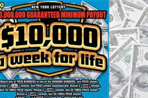 Yowza! $10M Lottery Jackpot Claimed By NY Woman