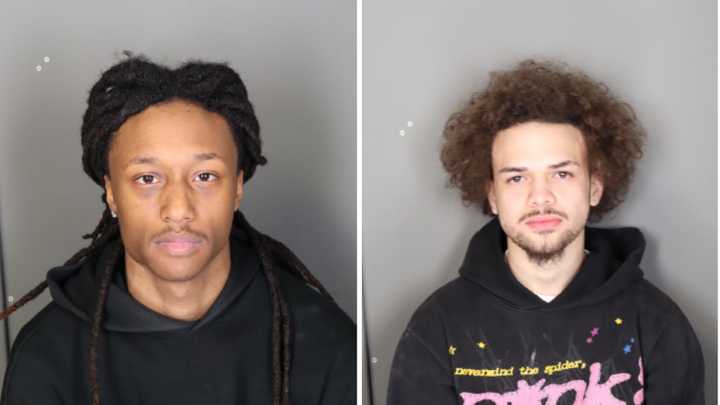 Bronx resident Muhammad S Abdulmalik, 19 (left), and Waterbury, CT resident Yadiel Baez, 20. 