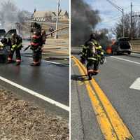 Flames Damage SUV In Dutchess County (PHOTOS)