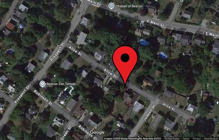 The fire happened on Alice Street in Beacon.&nbsp;