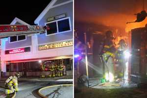 Blaze Rips Through Pizzeria, Firefighter Injured In Brewster
