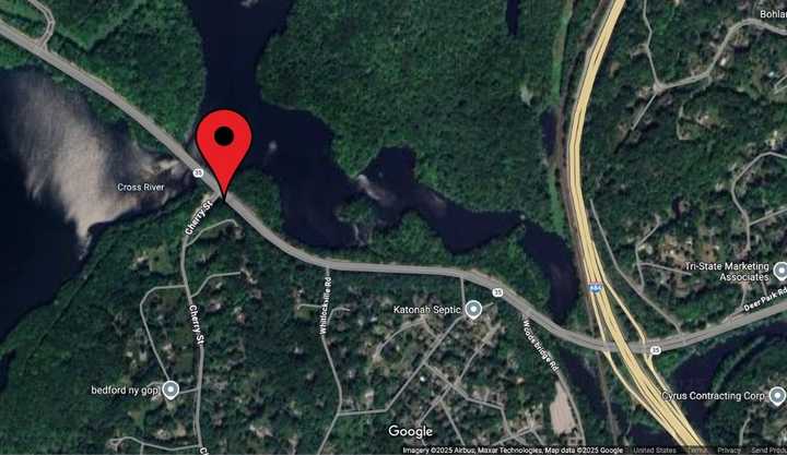 The traffic stop happened near Cherry Street in Lewisboro. 