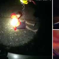 Chase Ends In Crash, TASER Device Use Near Train Tracks In Westchester, Police Say (VIDEO)