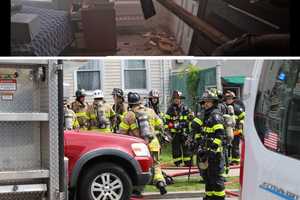 Firefighters Help Resident Escape House Blaze In Port Chester