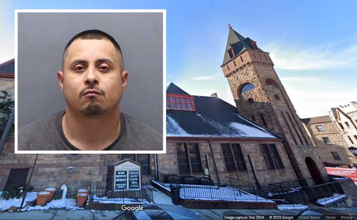 Rolando Ruiz of Yonkers, 39, works as a Sexton at the Community Baptist Church in Yonkers, according to the DA's Office. 