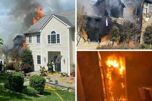 Gasoline-Fueled Garage Fire Rips Through Croton-On-Hudson Home