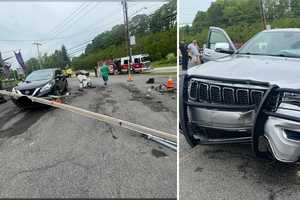 2 Cars Collide, Cause Damage At Car Wash In Mahopac