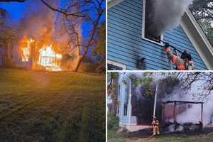 Firefighter Hospitalized After Early Morning Blaze Destroys Hudson Valley Home