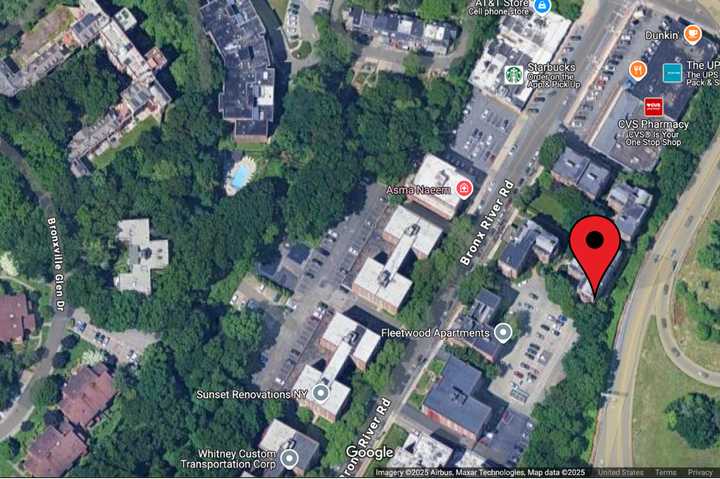 The woman's body was found at 828 Bronx River Rd. in Yonkers, police said. 