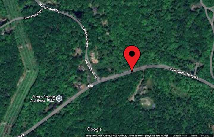 Estrada was allegedly found stopped on Route 301 near Hortontown Road in Kent, authorities said. 
