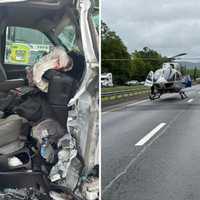 Van Carrying 12 Children Rolls Over In I-87 Crash In Orange County: Driver Ticketed