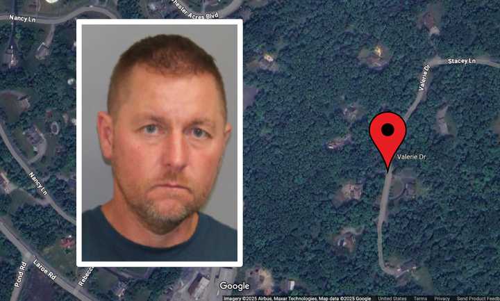 John Reilly III, age 48, of Chester, is accused of shooting a lost DoorDash driver on Valerie Drive in Chester, prosecutors said.&nbsp;