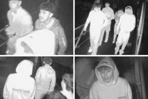 New Footage Shows 4 Suspects In Lighthouse Arson Case In Westchester (UPDATE)