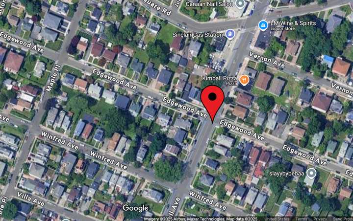The crash happened at the intersection of Edgewood Avenue and Kimball Avenue in Yonkers, police said. 