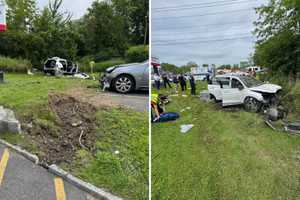 Driver Airlifted After Serious Crash Near Bank On Route 6 In Hudson Valley