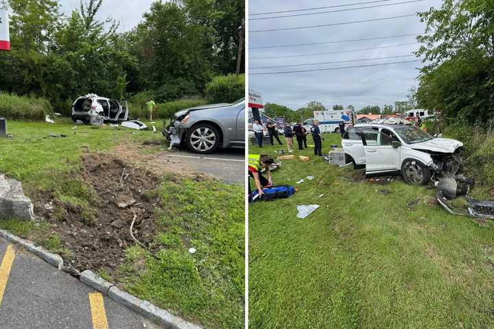 Driver Airlifted After Serious Crash Near Bank On Route 6 In Hudson Valley