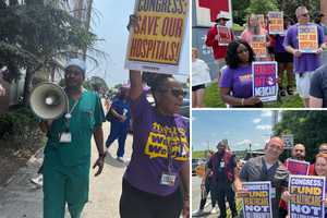 Thousands Of NY Hospital Workers Rally Against Health Care Cuts, Warn Of Closures