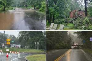 Flooding, Downed Trees Force Multiple Road Closures Across Clarkstown Amid Severe Storm