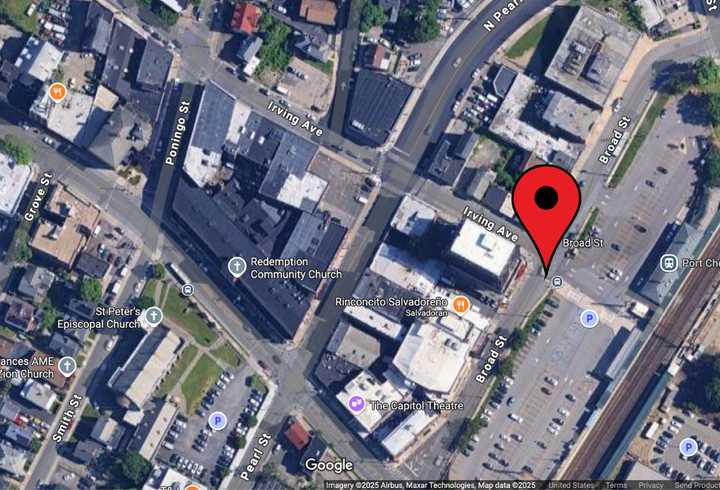The incident happened near Broad Street in Port Chester. 