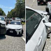 NYSDOT Truck Driver Injured In Parkway Crash After Car Fails To Move Over: Officials