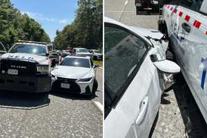 NYSDOT Truck Driver Injured In Parkway Crash After Car Fails To Move Over: Officials