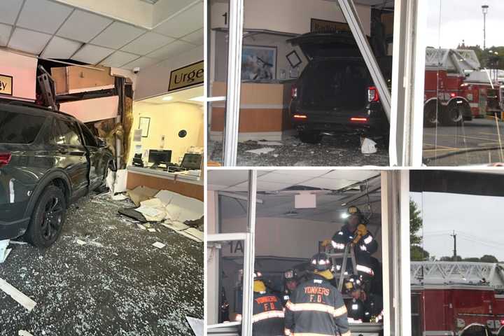 Car Slams Into Medical Building Waiting Room In Yonkers: Driver, 84, Critical (UPDATE)