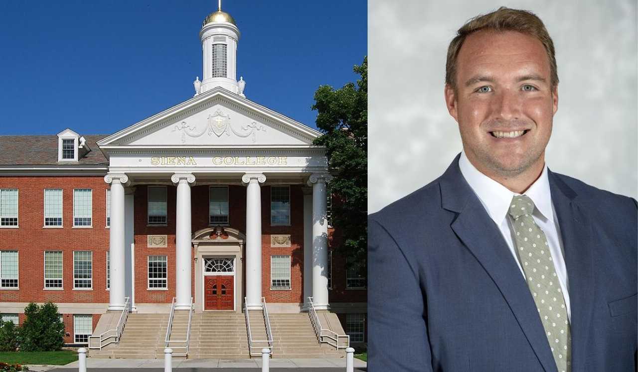 Siena University men’s lacrosse coach Liam Gleason. Siena University men’s lacrosse coach Liam Gleason.