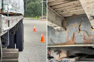 Police Find Tractor-Trailer With Large Crack In Frame During Inspection In Lewisboro