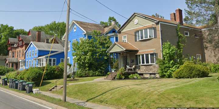 The fire was reported at this Saratoga Avenue home in Waterford Thursday afternoon, April 17.&nbsp;